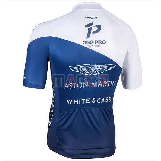 2018 Maglia One Pro Manica Corta Bianco e Spento Blu